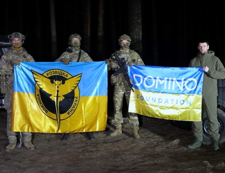 Антон Шухнін і Domino Foundation передали ГУР дрони та техніку