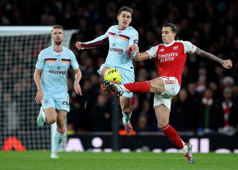 Арсенал не помітив Брентфорд з українським легіонером