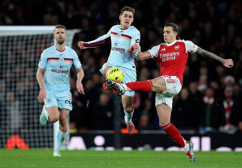 Арсенал не помітив Брентфорд з українським легіонером