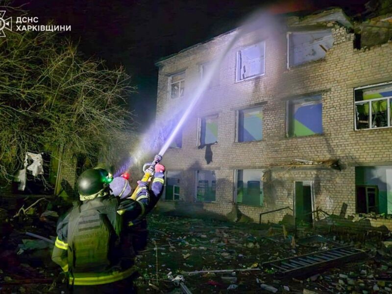 БПЛА масовано атакували Чугуїв