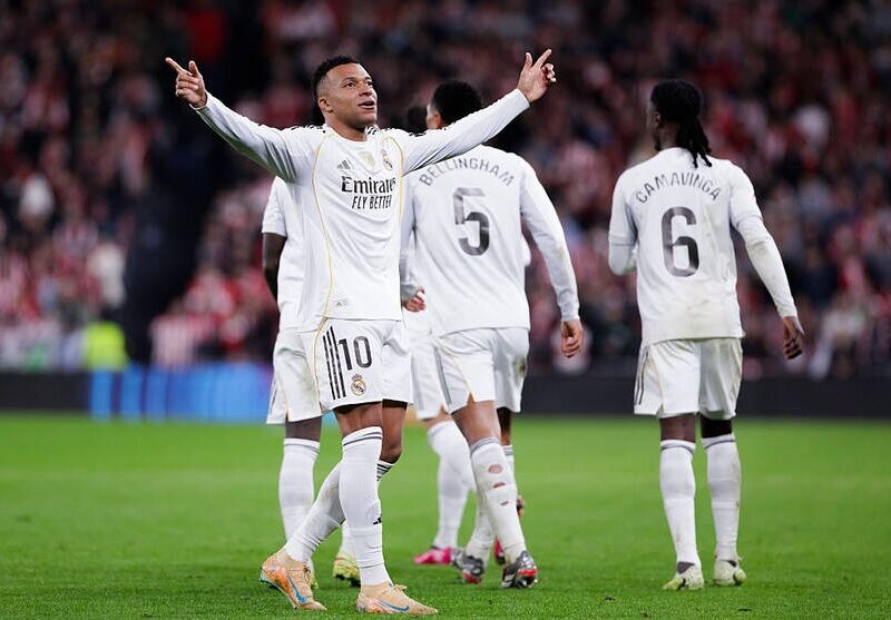 Дубль Мбаппе допоміг Реалу розгромити Атлетік