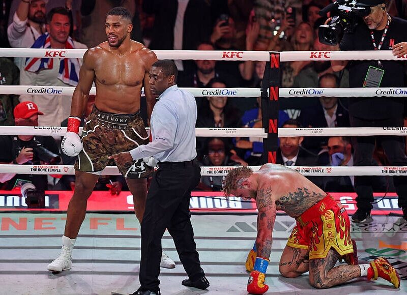 Ентоні Джошуа сказав, що в бою з Джейком Полом працював не так, як треба