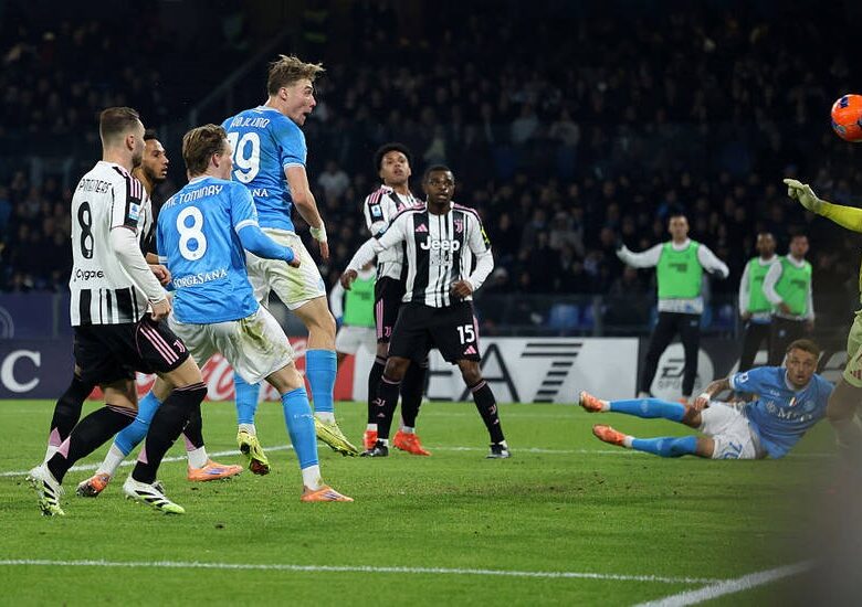 Гейлунд двічі вразив ворота Ювентуса та привів Наполі до перемоги