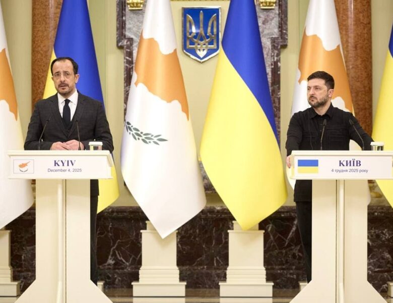 Заяви для медіа Володимира Зеленського і Президента Кіпру Нікоса Христодулідіса