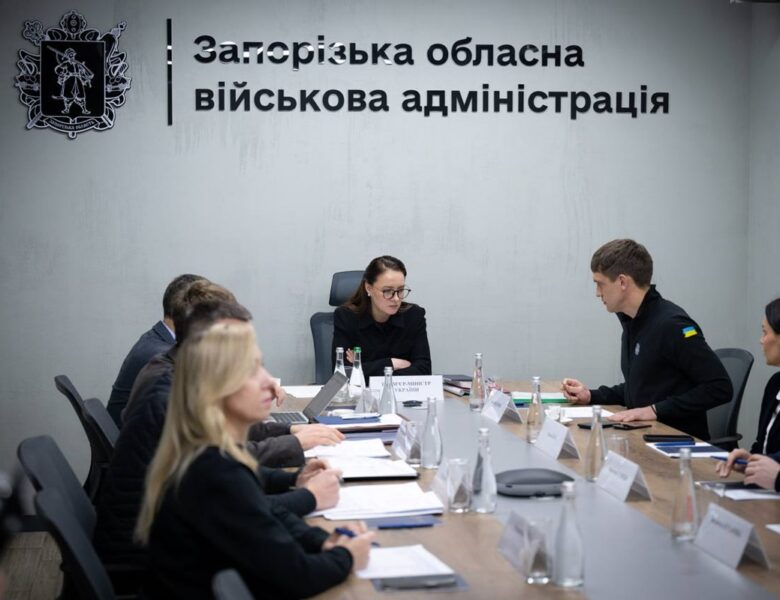 Кабмін провів виїзне засідання у Запоріжжі