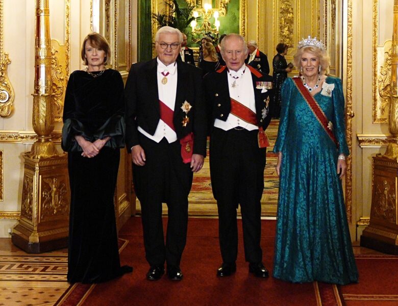 Король згадав про Україну під час візиту президента Німеччини до Британії