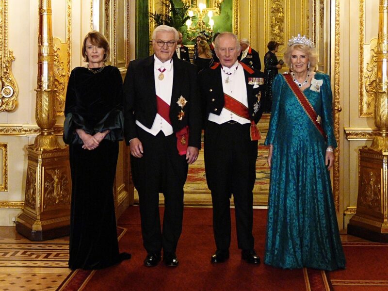 Король згадав про Україну під час візиту президента Німеччини до Британії