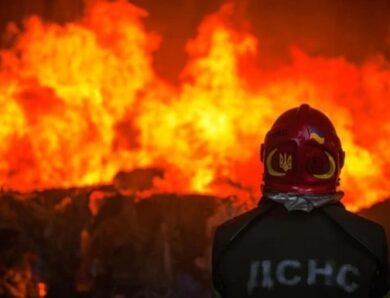 На Львівщині через падіння уламків БПЛА виникла пожежа, є постраждалих