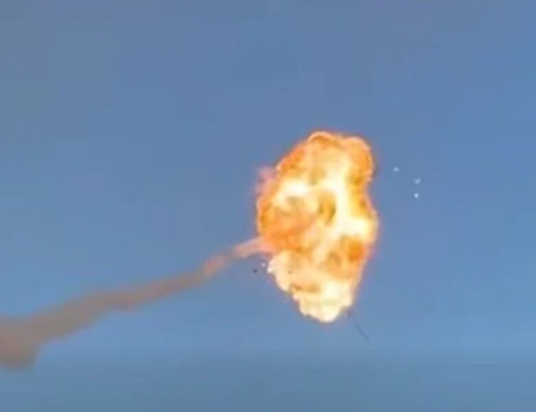 Повітряні сили показали ефектне збиття дронів РФ