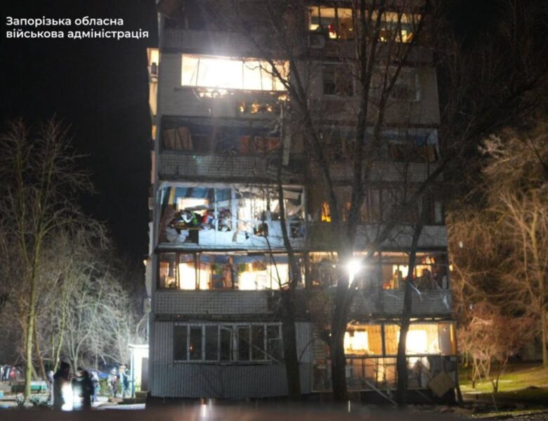 Пожежа і пошкодження: росіяни вдарили по Запоріжжю