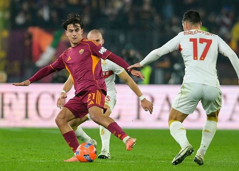 Рома впевнено обіграла Дженоа в українському дербі