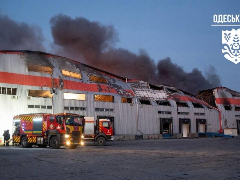 Росіяни знищили склад з бойлерами та обігрівачами на Одещині