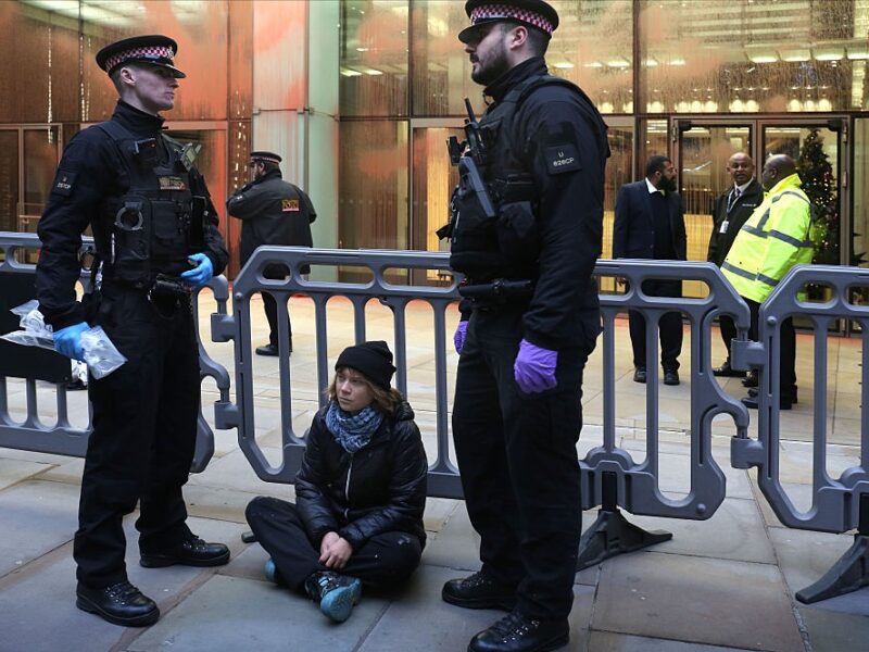 У Британії арештували екоактивістку Грету Тунберг