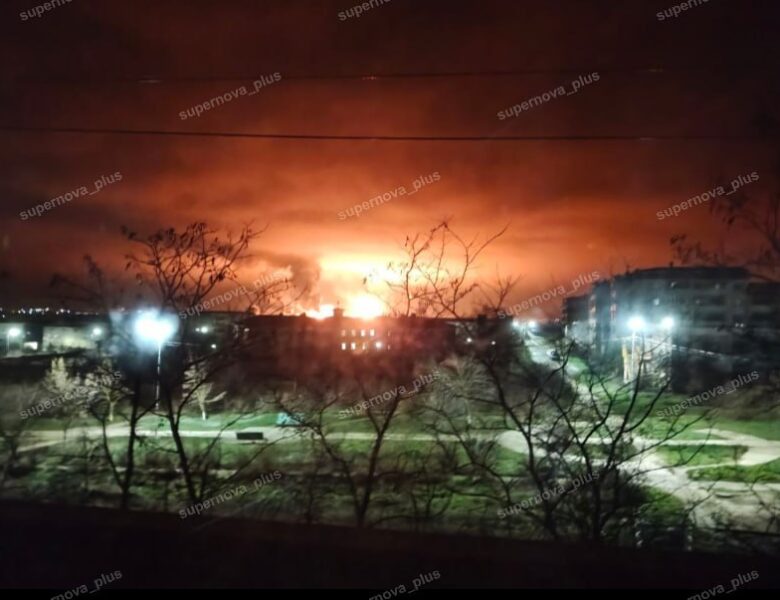 У російському Будьонновську палає хімзавод Ставролен