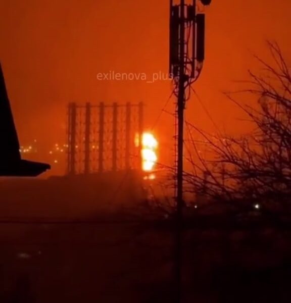 У Туапсе БпЛА спричинили пожежу на нафтобазі – ЗМІ