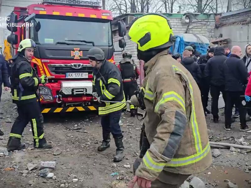 Харків: є загиблі і постраждалі внаслідок вибуху у гаражному кооперативі