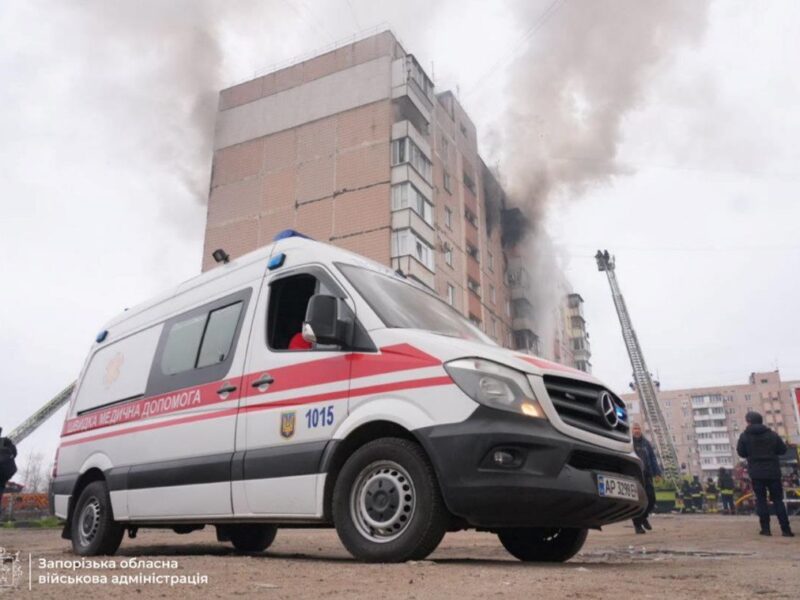 Удар по Запоріжжю: серед поранених &ndash; п’ять дітей