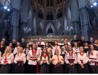 Український хор брав участь у записі різдвяного звернення Чарльза III