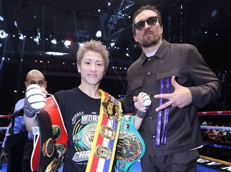 Усик привітав Іноуе з перемогою на ринзі