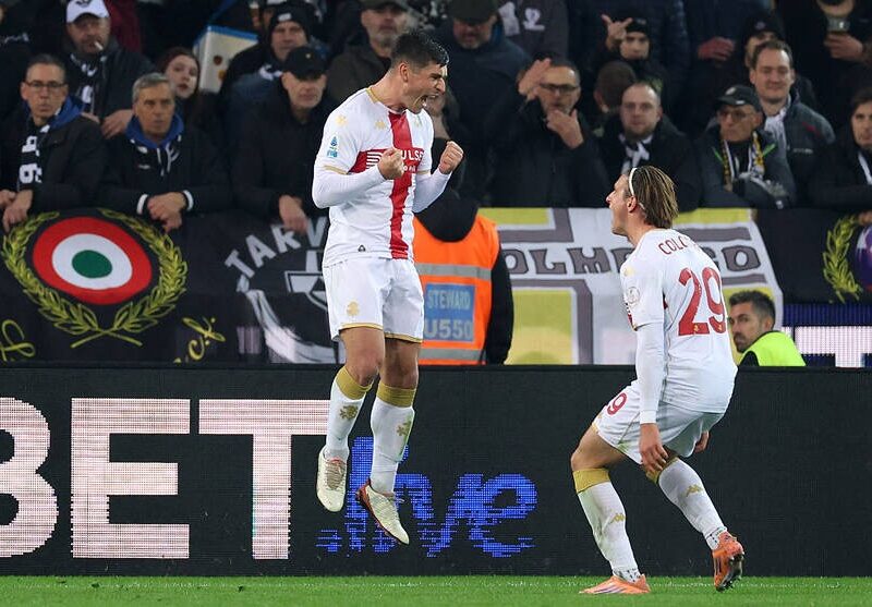 Вдалий удар Маліновського забезпечив Дженоа перемогу над Удінезе