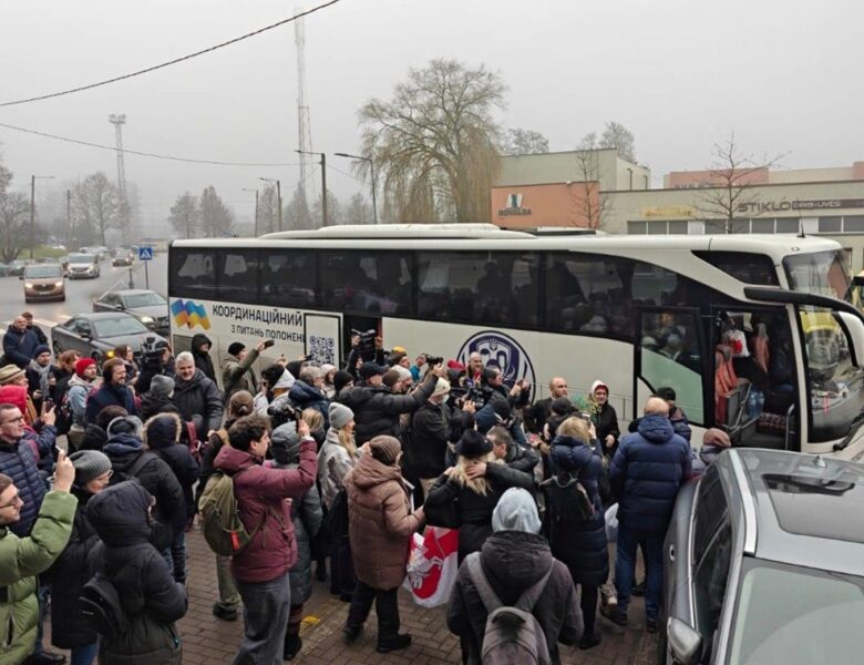 Всі звільнені білоруські політв’язні виїхали з України в Польщу та Литву