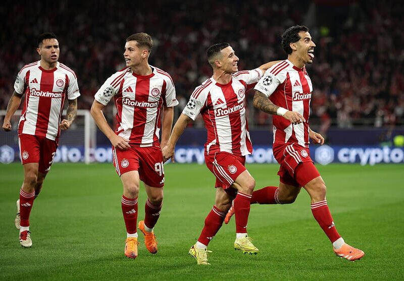 Яремчук забив у Кубку Греції: Олімпіакос переміг