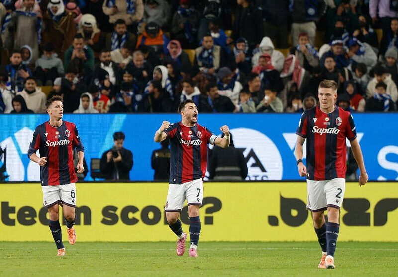 За Суперкубок Італії вперше змагатиметься Болонья, яка перемогла Інтер