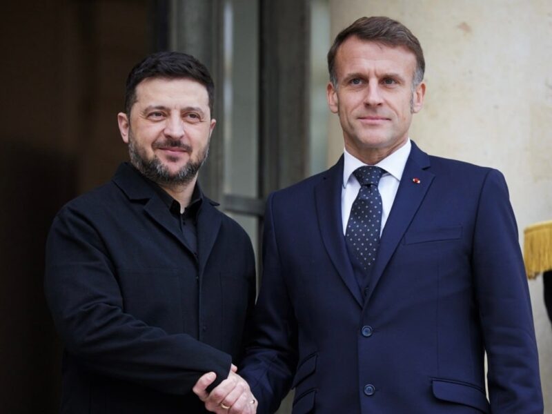 Зеленський повідомив деталі зустрічі з Макроном
