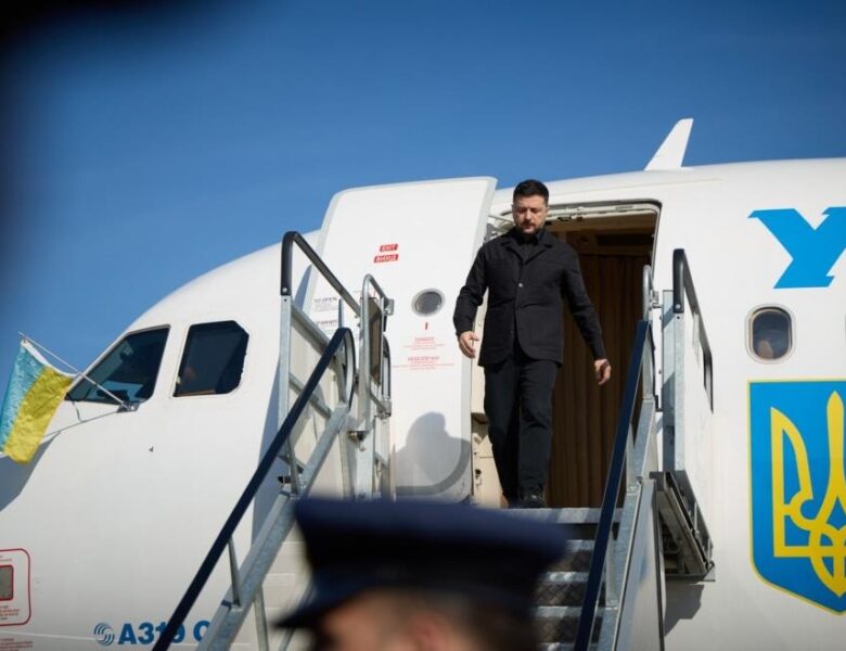 Зеленський прибув з візитом у Брюссель