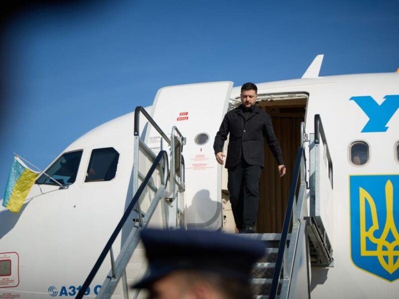 Зеленський прибув з візитом у Брюссель