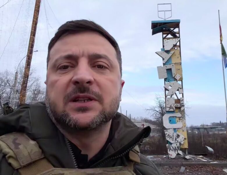 Зеленський приїхав на передову у Куп’янськ