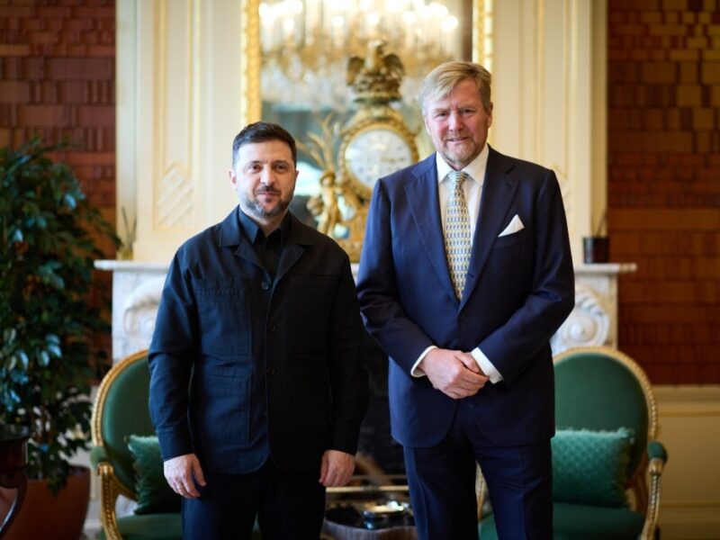 Зеленський зустрівся з королем Нідерландів