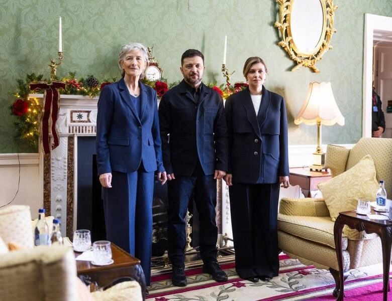 Зеленський зустрівся з президенткою Ірландії
