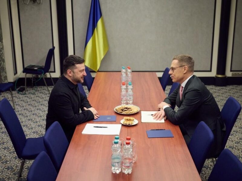 Зеленський зустрівся зі Стуббом в Берліні