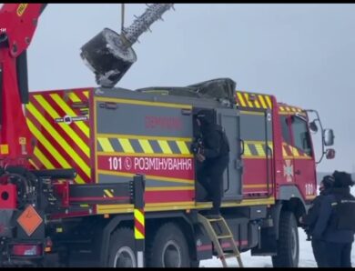 Чернігівські сапери ДСНС вилучили частину російської ракети «Іскандер»