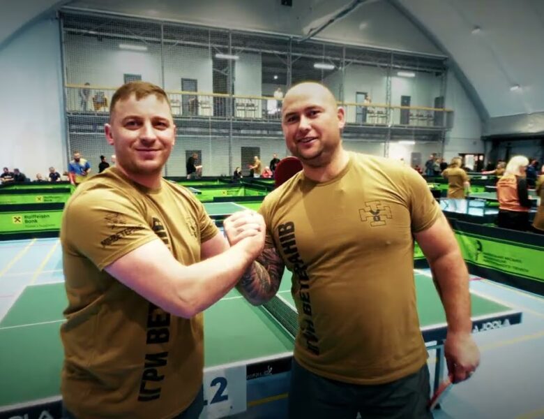 Фінал Всеукраїнських змагань “Ігри Ветеранів” – Настільний теніс. Згадаємо як це було у 2025?