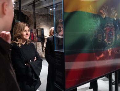 У Вільнюсі Олена Зеленська провела зустрічі з першими леді Литви і Польщі