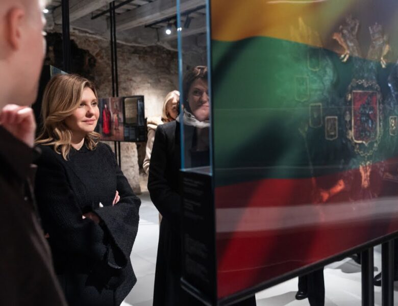 У Вільнюсі Олена Зеленська провела зустрічі з першими леді Литви і Польщі