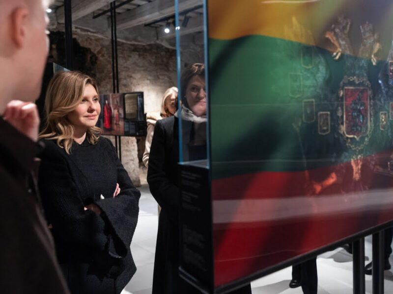 У Вільнюсі Олена Зеленська провела зустрічі з першими леді Литви і Польщі