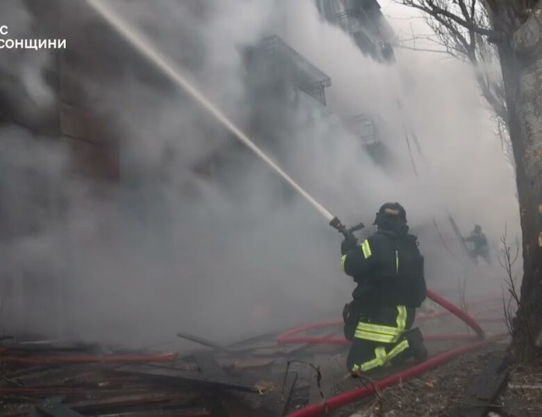 російські війська не припиняють обстрілів Херсона