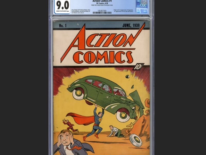 Комікс про першу появу Супермена продали за рекордні $15 мільйонів