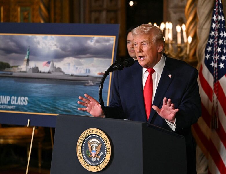 Лінкор класу Трамп: США побудують найдорожчий в своїй історії корабель