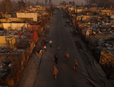 Лісові пожежі у Чилі спричинили масову евакуацію