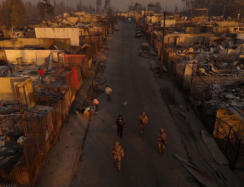 Лісові пожежі у Чилі спричинили масову евакуацію