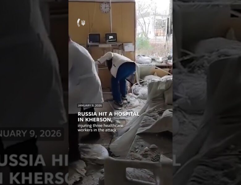 Russia attacked a city hospital in Kherson