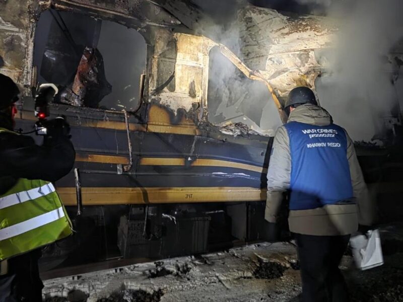 На Харківщині російські дрони по поїзду: є загиблі й потерпілі