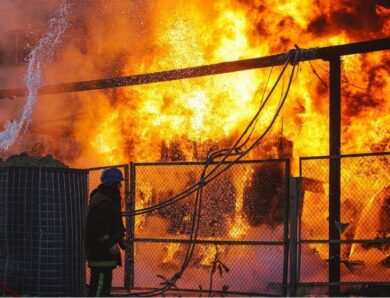 На Запоріжжі знеструмлене місто