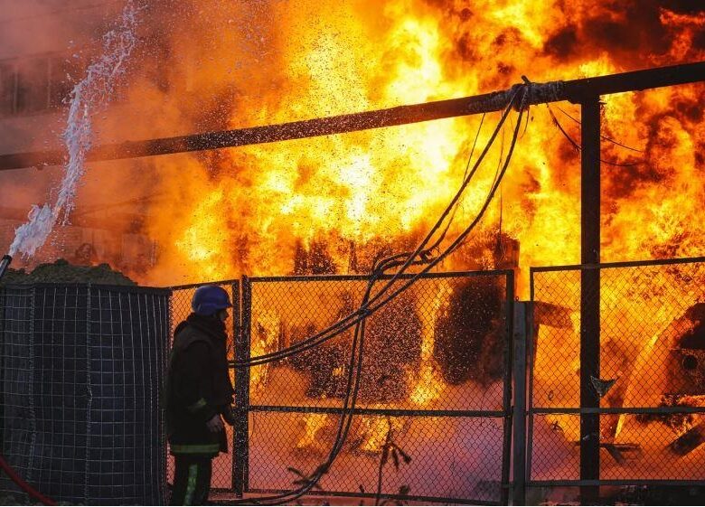 На Запоріжжі знеструмлене місто