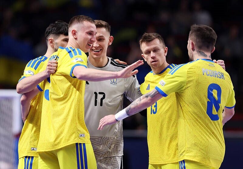 Переможна гра українських футзалістів дозволила їм вийти до чвертьфіналу ЧЄ