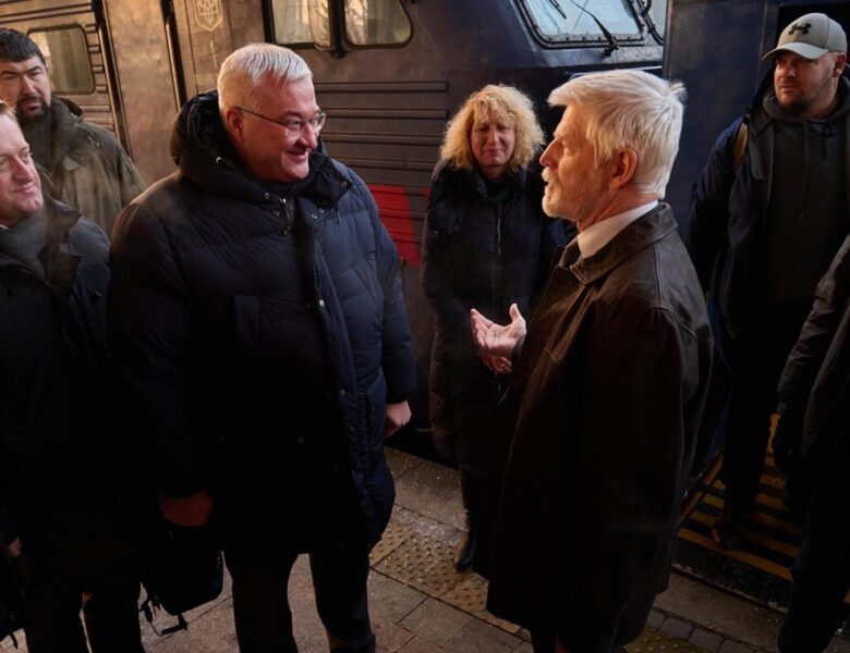 Президент Чехії прибув з візитом до Києва